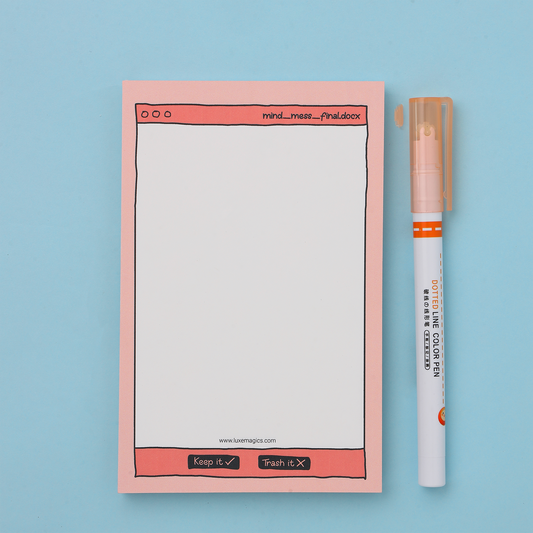 Mind Mess Final.docx Notepad