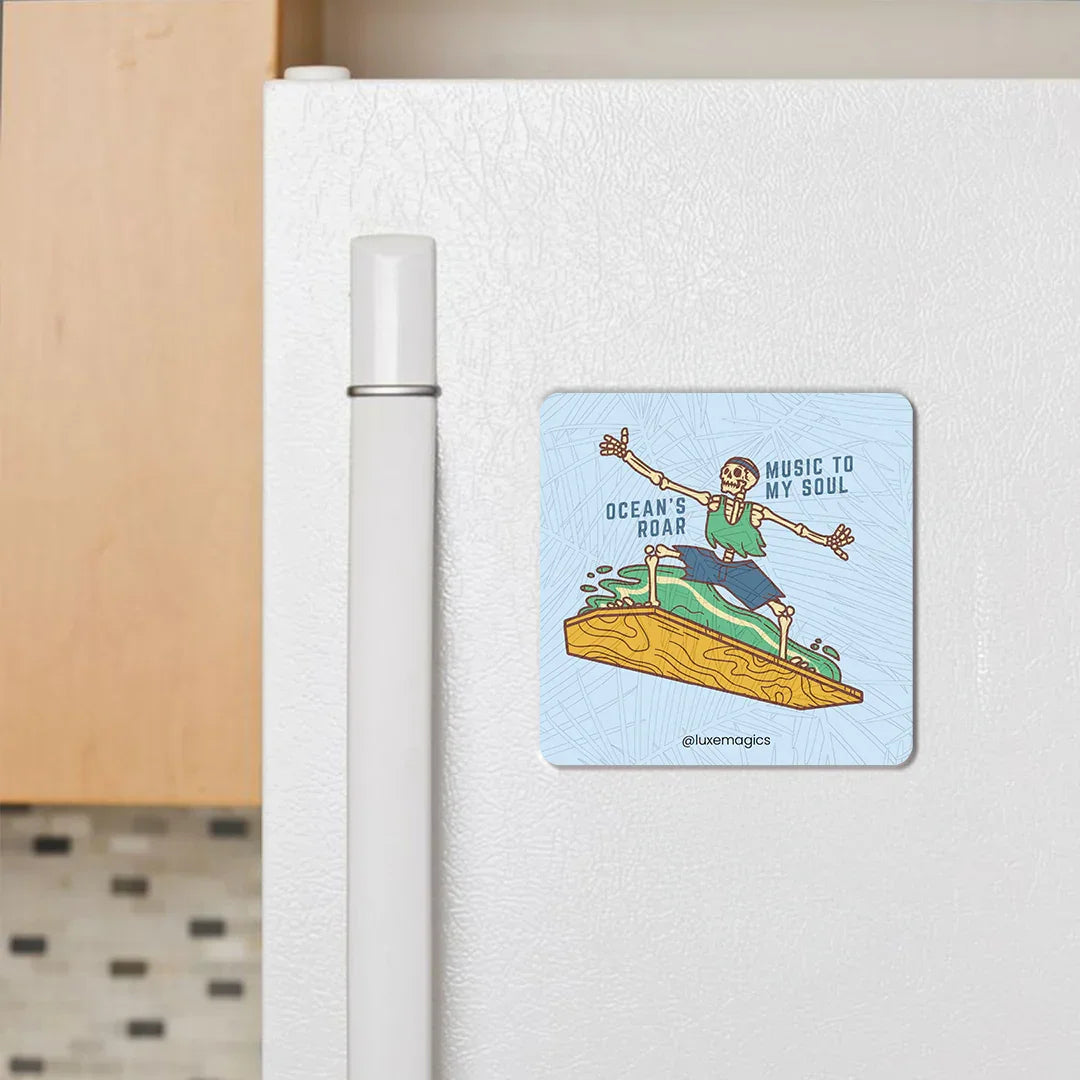 Music To My Soul Fridge Magnet - Luxe Magics