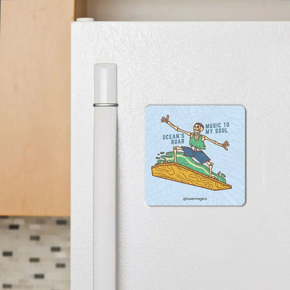 Music To My Soul Fridge Magnet - Luxe Magics