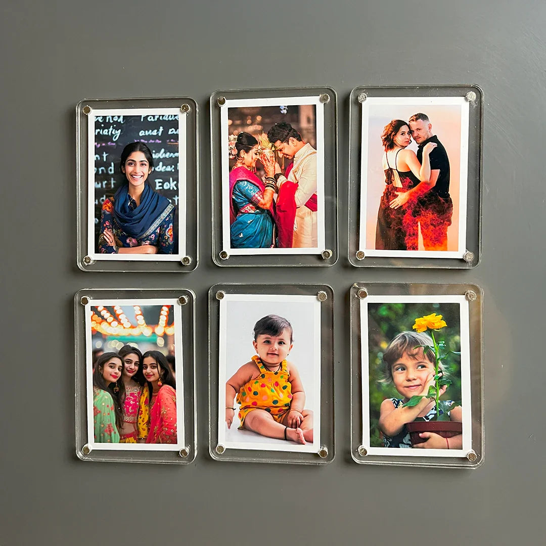 Customized Polaroid Fridge Magnet - Luxe Magics