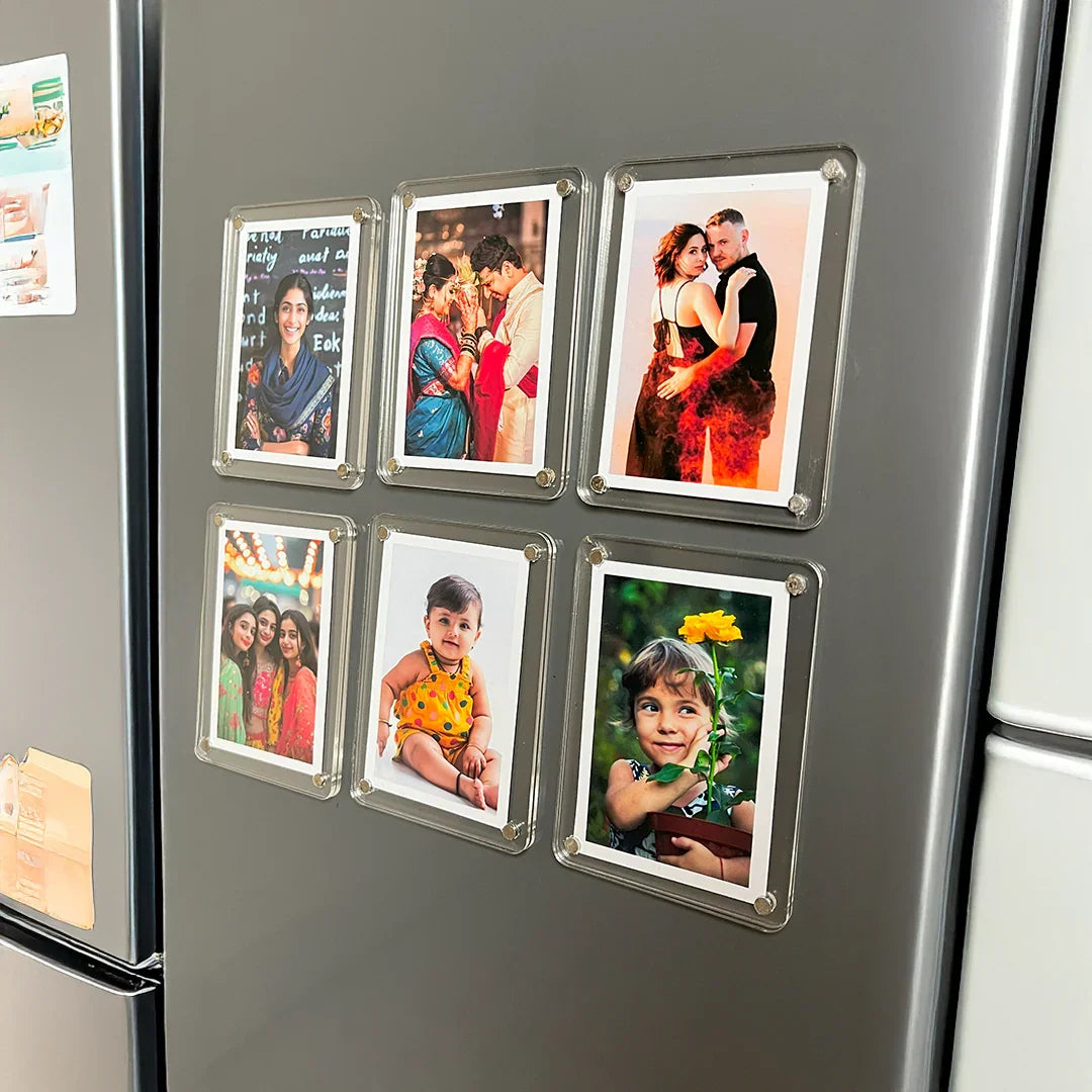 Customized Polaroid Fridge Magnet - Luxe Magics