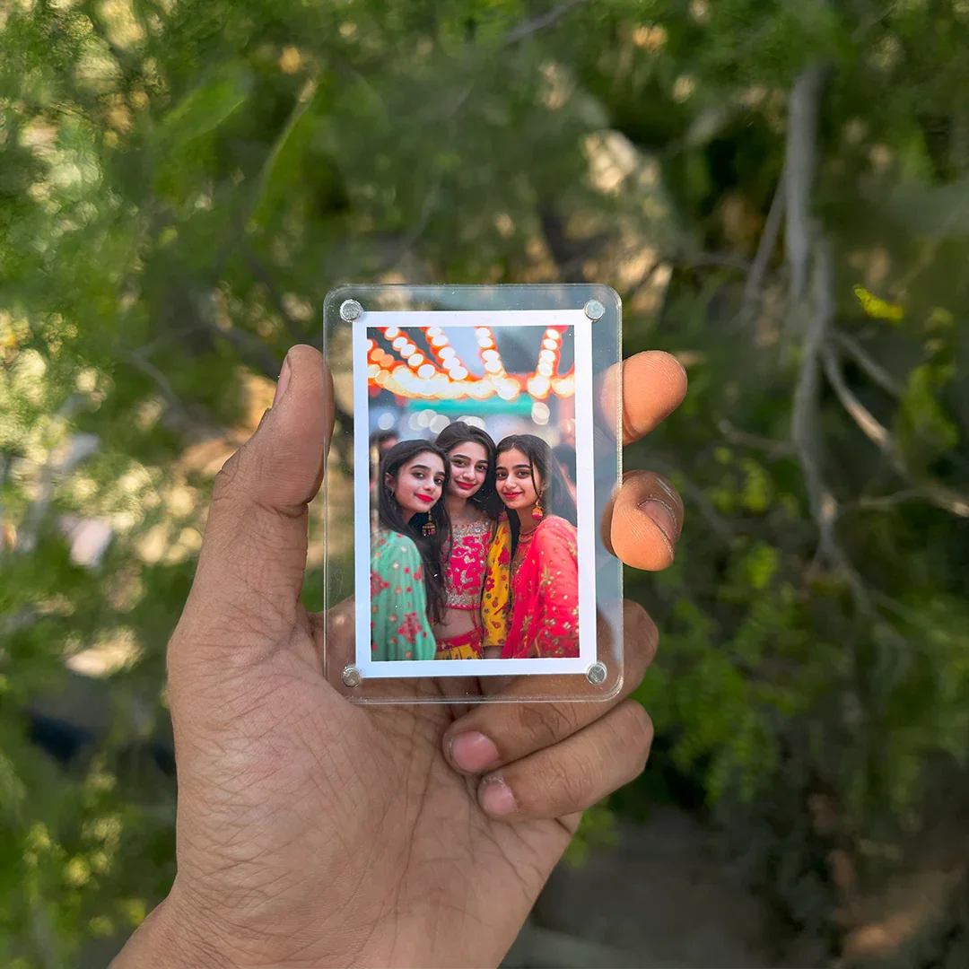 Customized Polaroid Fridge Magnet - Luxe Magics