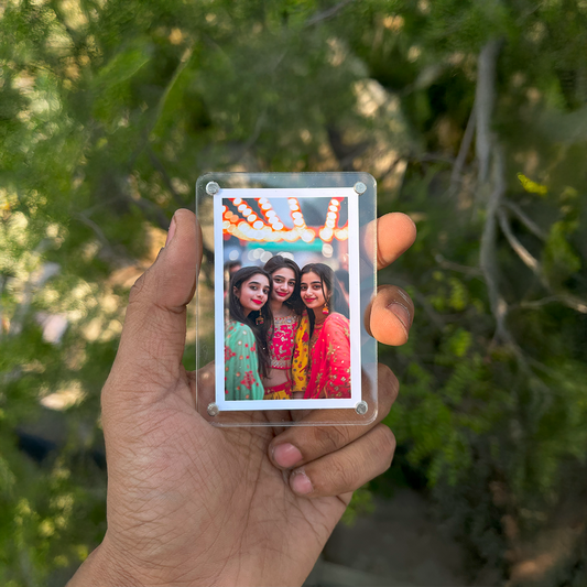 Customized Polaroid Fridge Magnet
