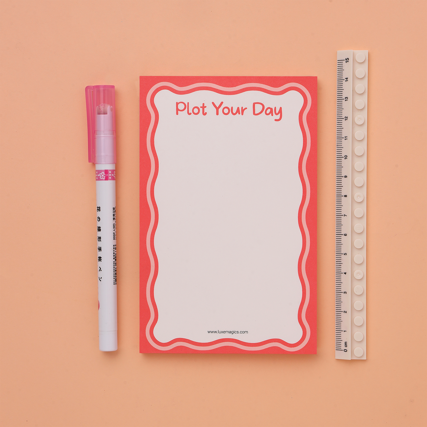 Plot Your Day Notepad