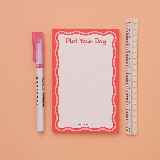 Plot Your Day Notepad