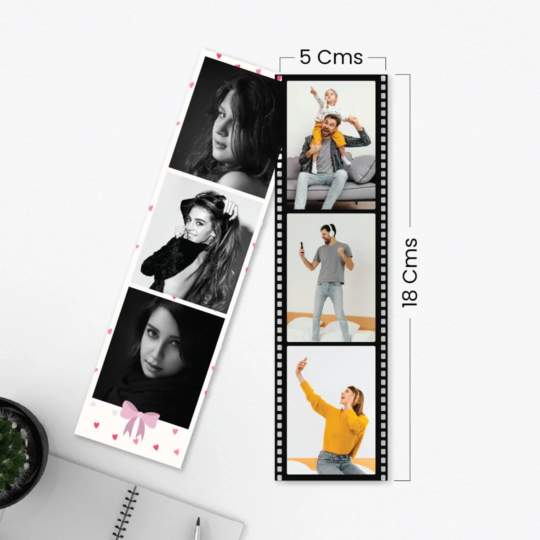 Personalized Photo Strips [Set of 3] - Luxe Magics