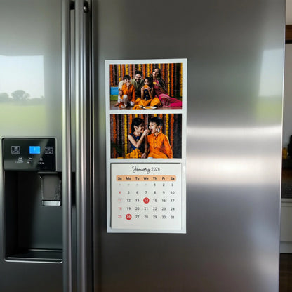Photo Magnetic Strip Calendar
