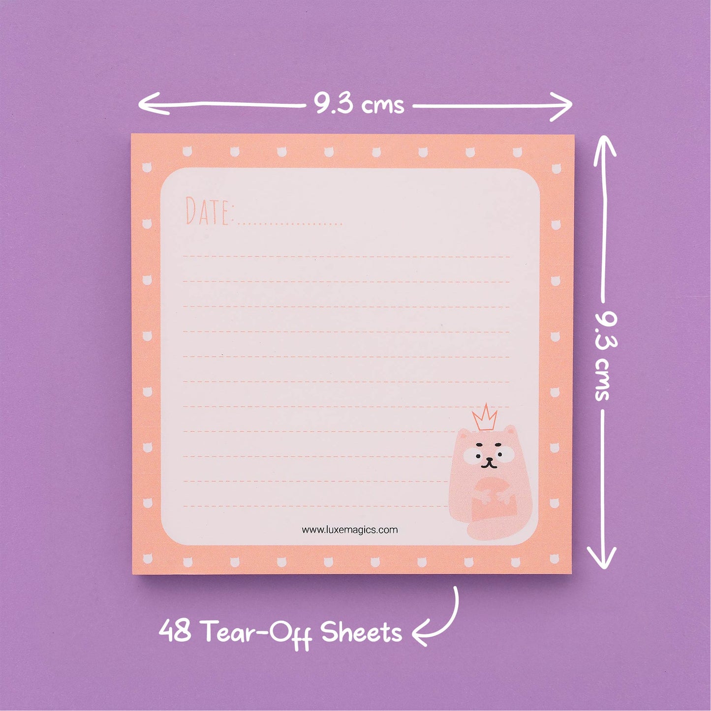 Royal Cat Memo Pad