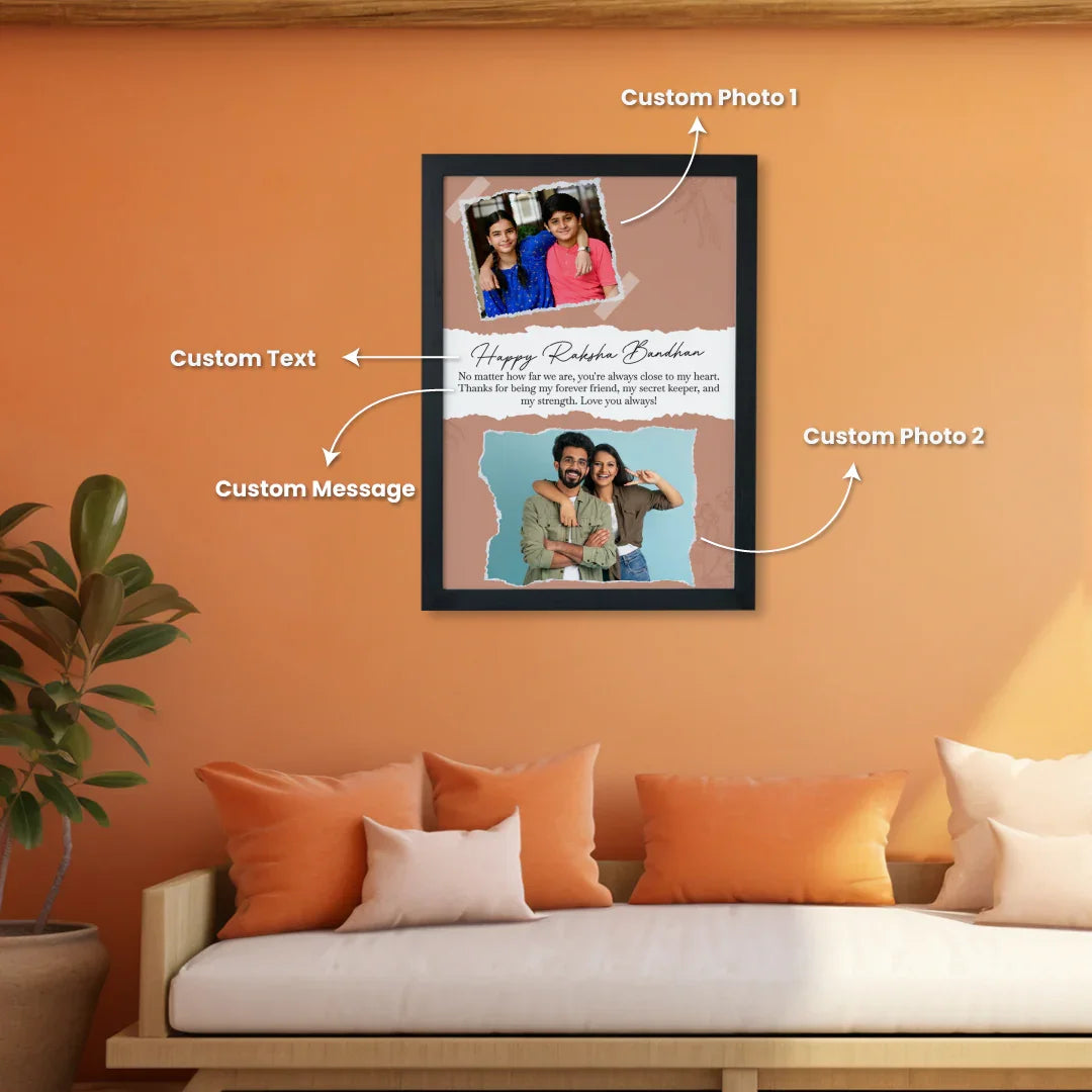 Raksha Bandhan Frame - Luxe Magics