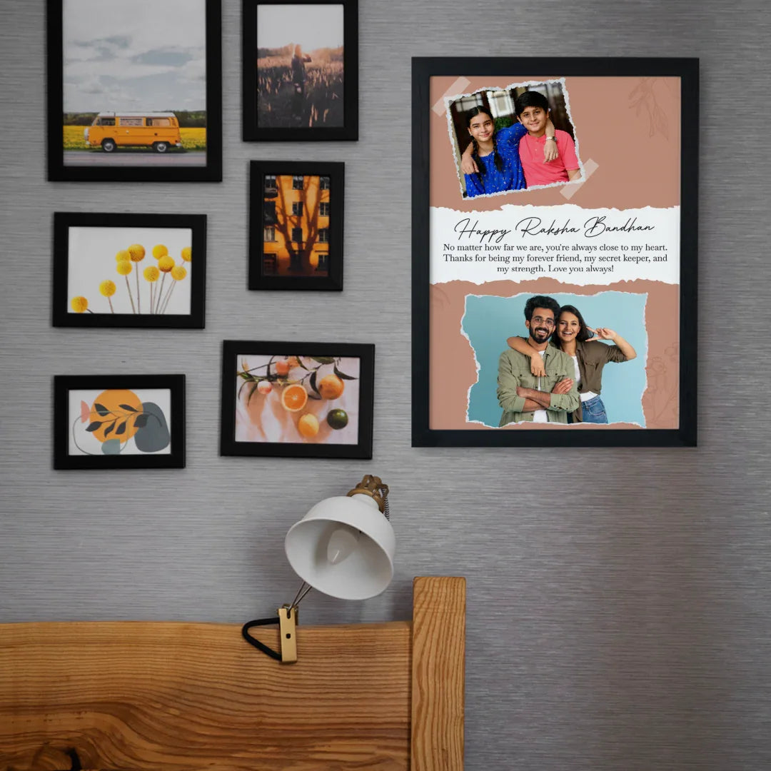 Raksha Bandhan Frame - Luxe Magics