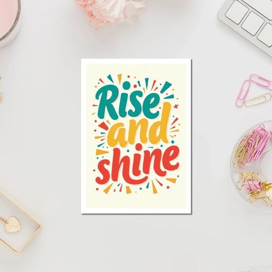 Rise and Shine Fridge Magnet - Luxe Magics