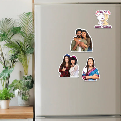 Custom Shape Photo Fridge Magnet - Luxe Magics