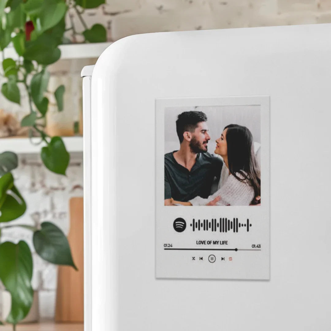 Personalised Spotify Fridge Magnet - Luxe Magics