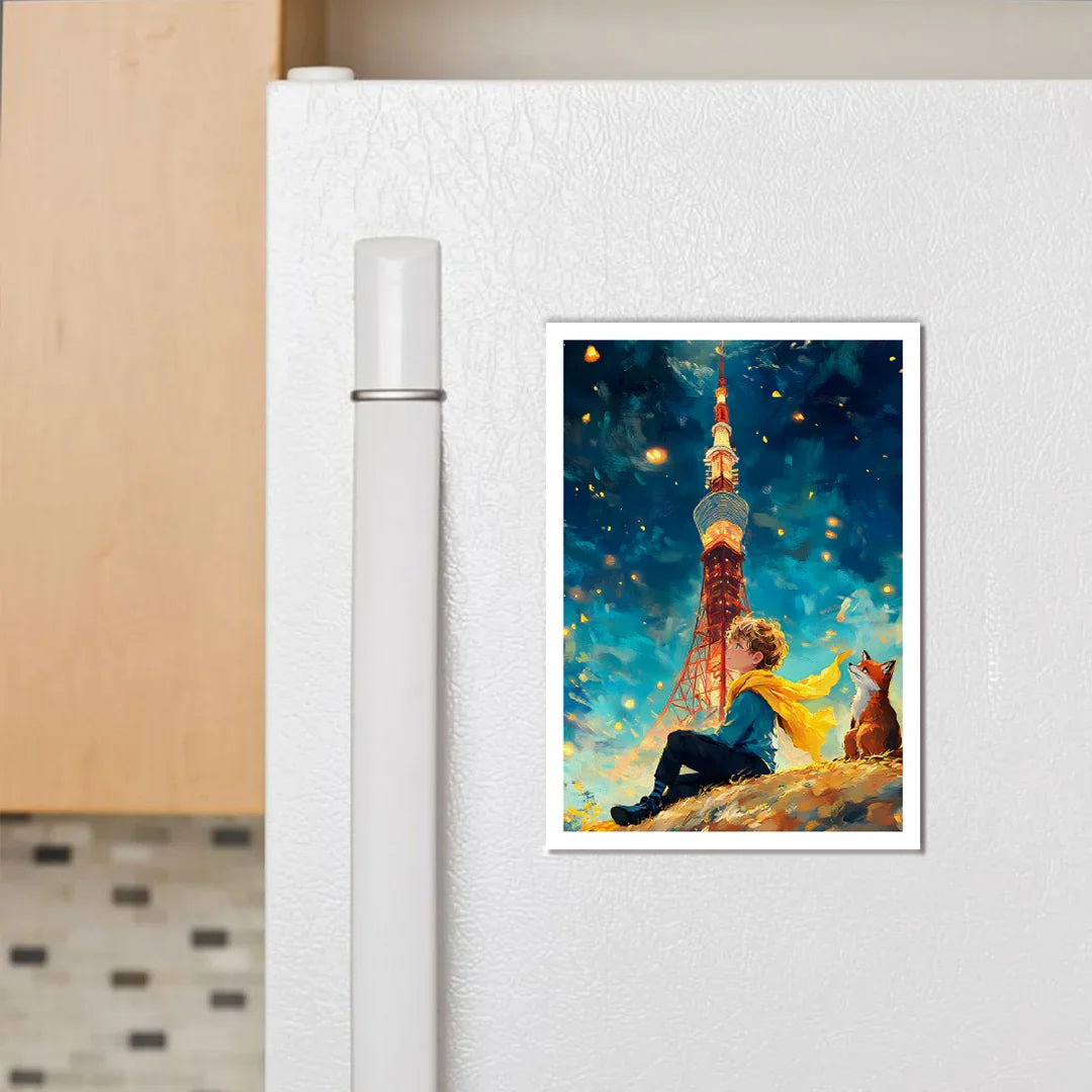 Starry Night Boy Fridge Magnet - Luxe Magics