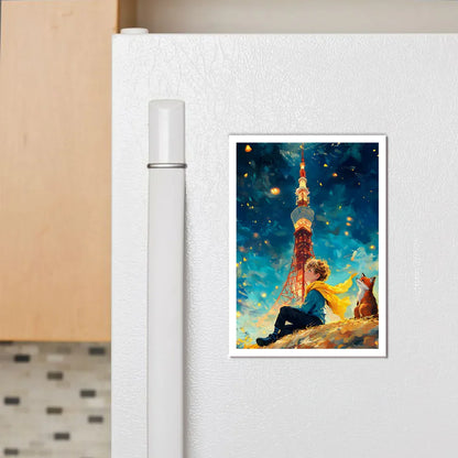 Starry Night Boy Fridge Magnet - Luxe Magics
