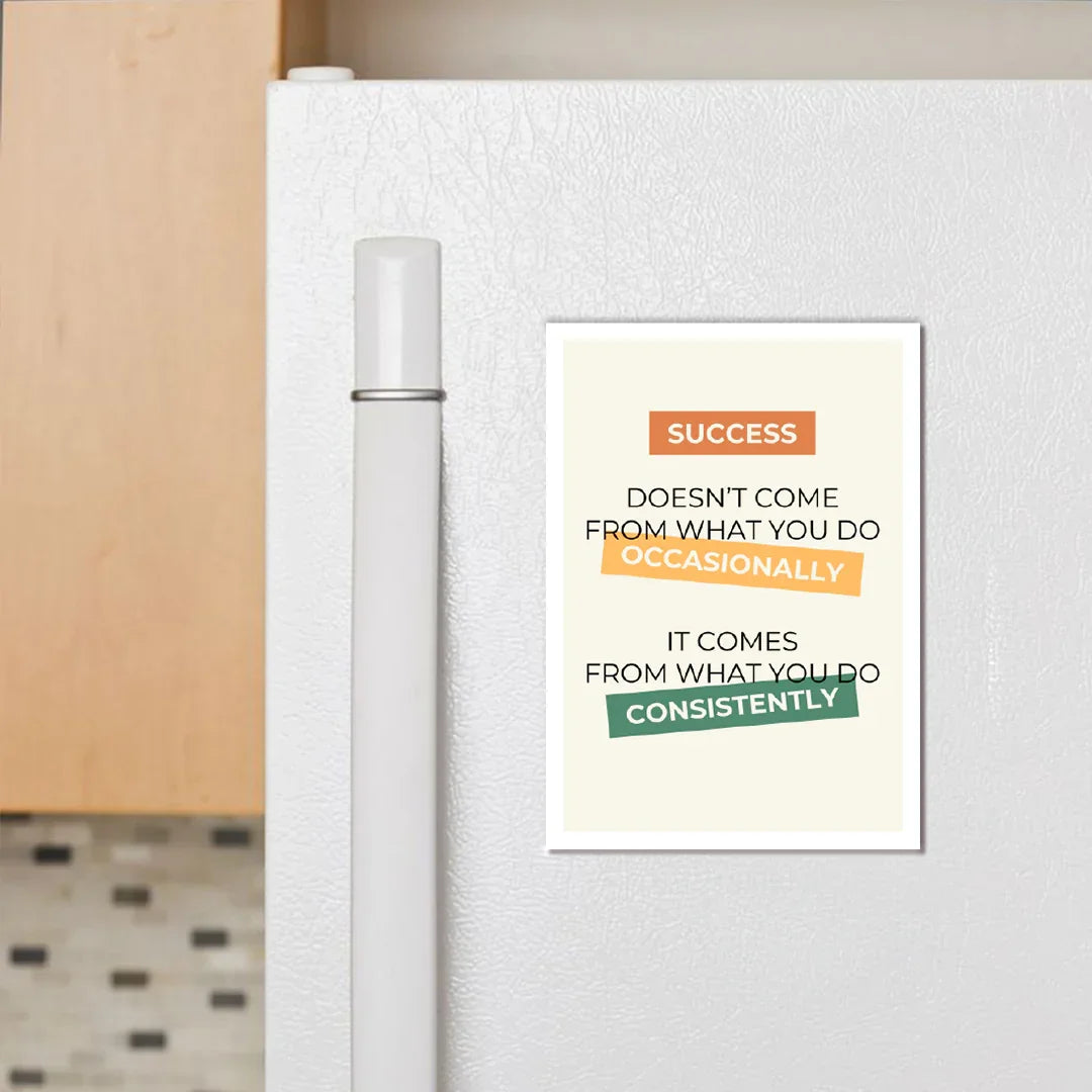 Success Fridge Magnet - Luxe Magics