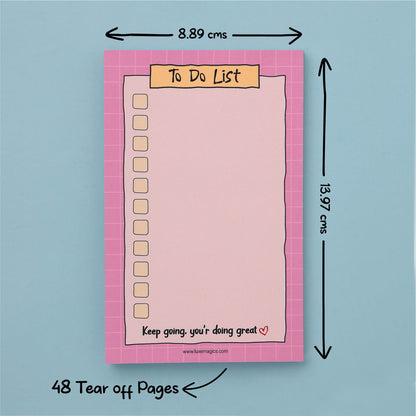 To Do List Notepad