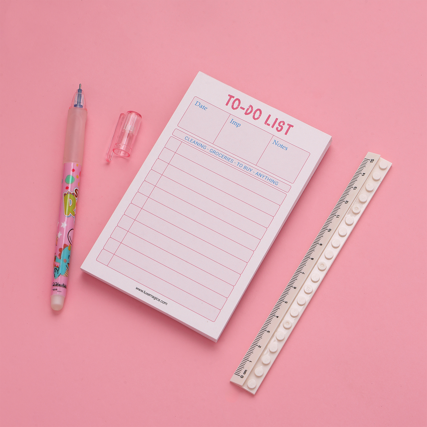 To-Do List Structured Notepad
