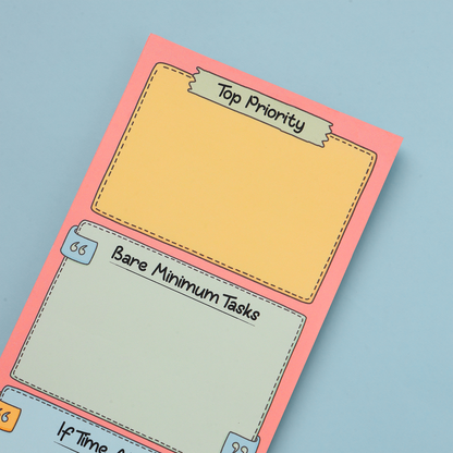 Top Priority Task Notepad