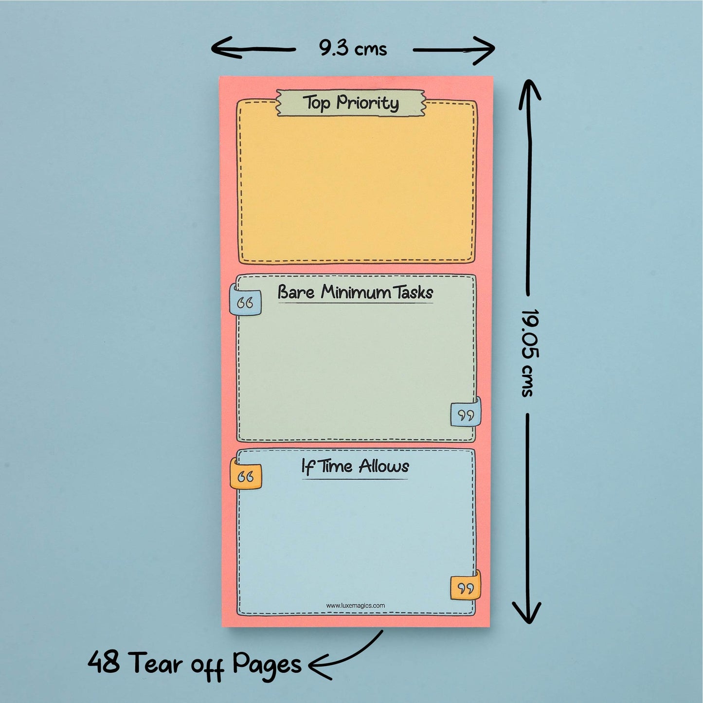 Top Priority Task Notepad