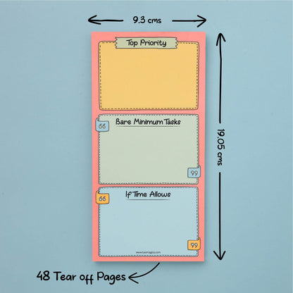 Top Priority Task Notepad