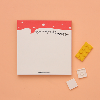 Write It Down Memo Pad