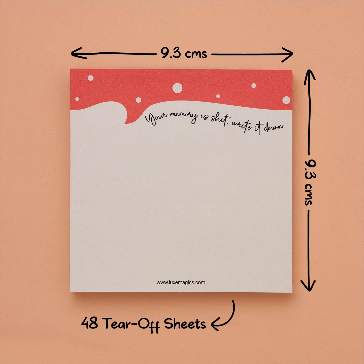Write It Down Memo Pad