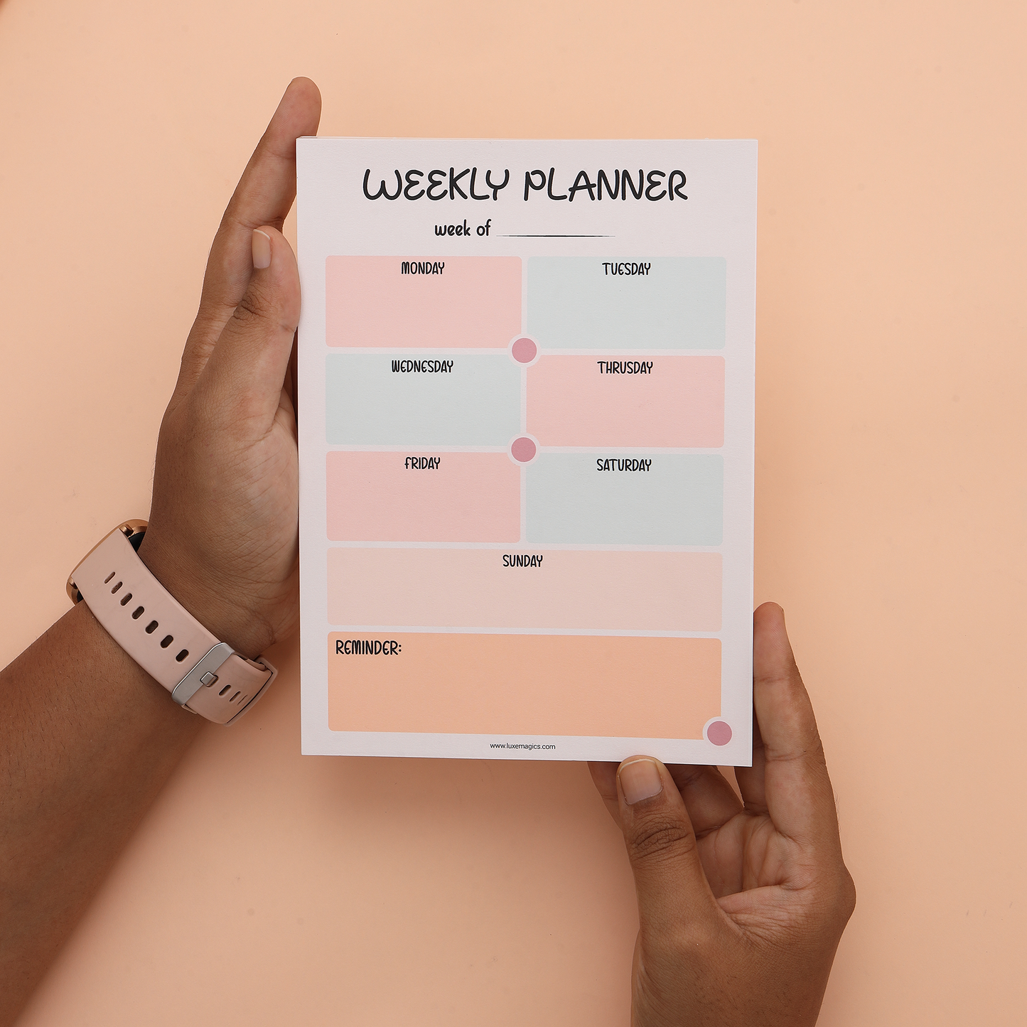 Weekly Planner Notepad