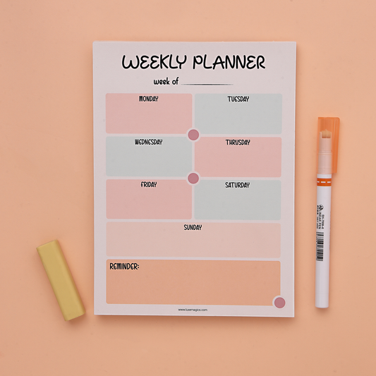 Weekly Planner Notepad
