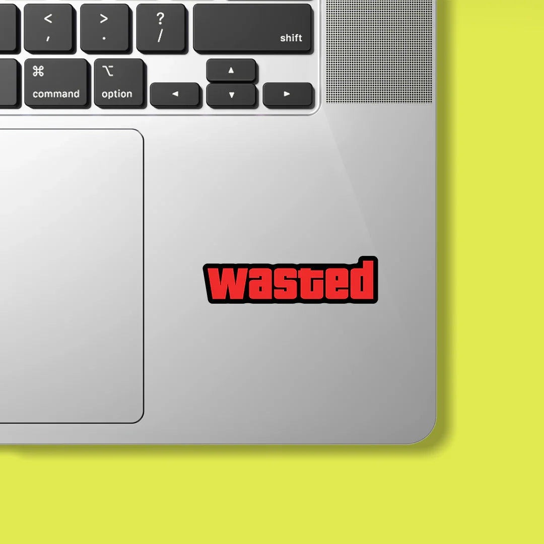 Wasted Sticker - Luxe Magics