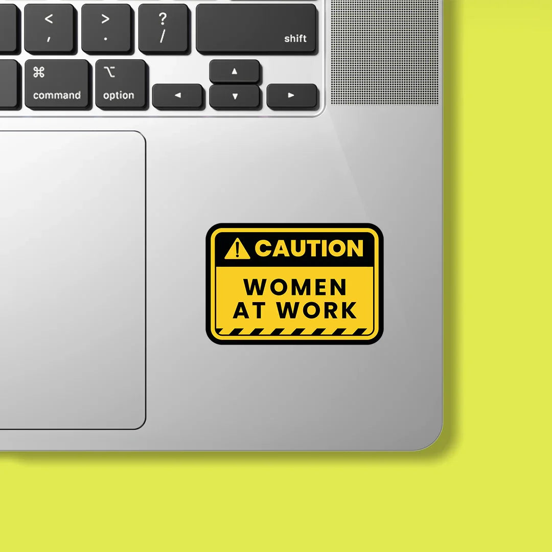 Women At Work Sticker - Luxe Magics