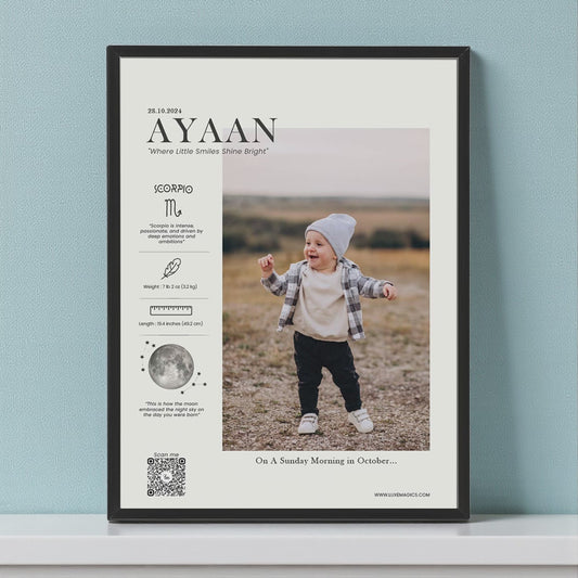 Baby’s First Moments AR Frame